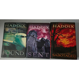THE MISSING Series 1-3 by Margaret Haddix 1st Editions Lot of 3